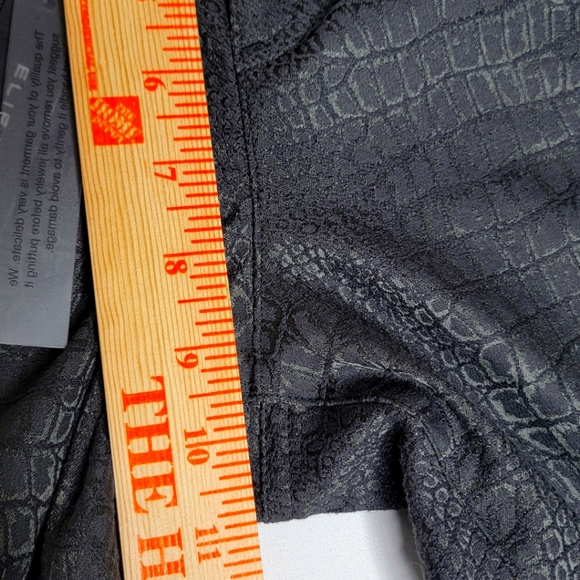 NWT Elie Tahari Azella Jean Crocodile Embossed Print Size 10 #429 - Picture 2 of 9